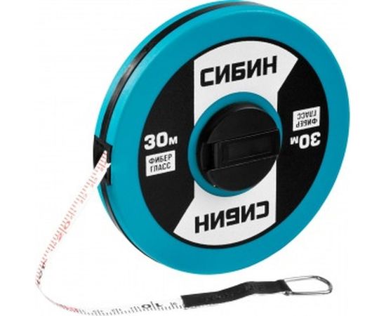 Мерная лента, фибергласовая, 30м СИБИН 34154-30 