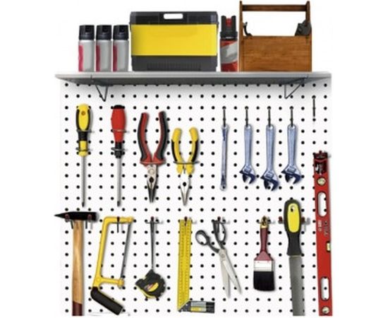 Набор: перфопанель, полка, подвесы ESSE PB-K01 