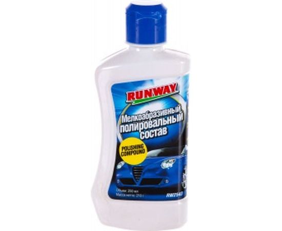 Полировочный мелкоабразивный состав RUNWAY RW2543, 250 мл 32670 