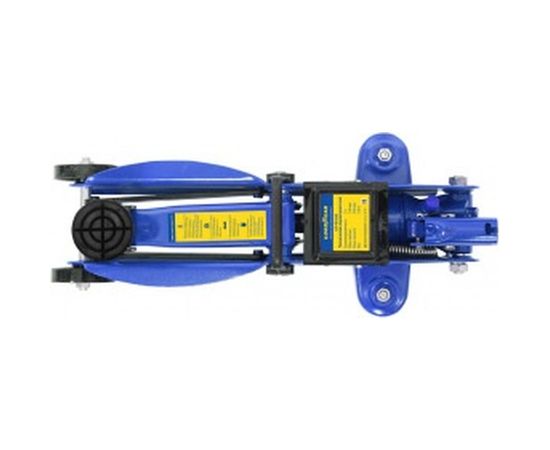 Гидравлический подкатной домкрат 2Т 340 мм кейс с резиновой проставкой порога Goodyear GY-PD-02K GY000904 