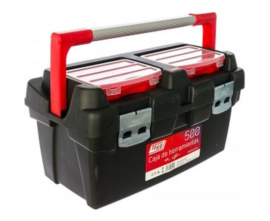 Ящик для инструментов 500x295x270мм, + лоток + 2 съемных органайзера Tayg 165009 