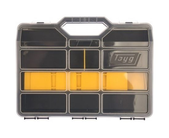 Чемодан для инструментов 312x238x51мм, регулируемый размер ячеек Tayg 145001 