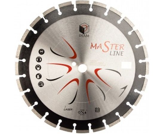 Круг отрезной по асфальту Master Line (400х3х10х25.4 мм) Diam 000528 
