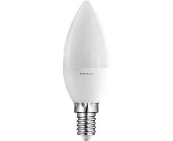 Светодиодная лампа Свеча Ergolux LED-C35-7W-E14-3K 7Вт E14 3000K 172-265В 12134 