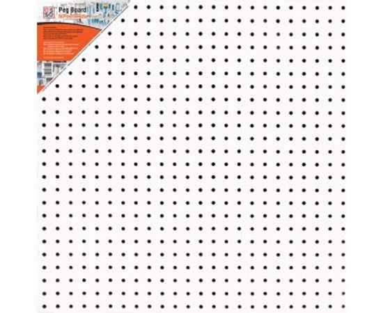 Перфопанель 595х595х5мм, белая ESSE ST005P 