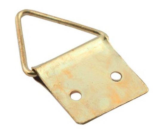 Петля для картины ELEMENT 18x28мм латунированная 7 шт 248910 
