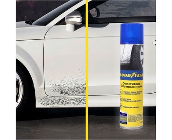 Очиститель битумных пятен, аэрозоль 400 мл Goodyear GY000703 – изображение 2