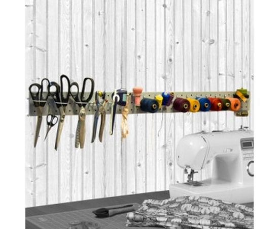 Металлическая перфорированная планка 1000х77мм ESSE MS001 – изображение 2