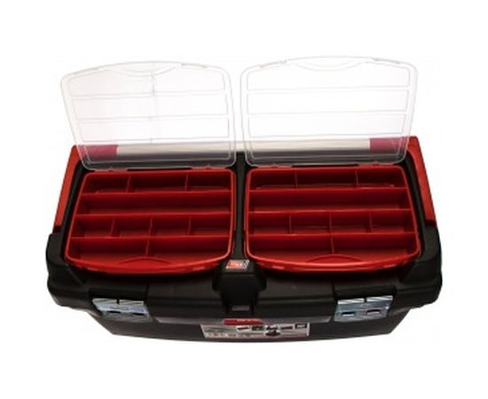 Ящик для инструментов 600x305x295 мм, +лоток + 2 съемных органайзера Tayg 167003 – изображение 2