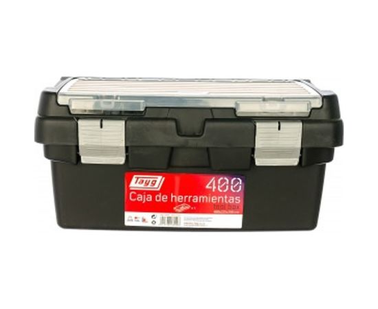Ящик для инструментов 400x224x200мм, +лоток + органайзер Tayg 162008 – изображение 2