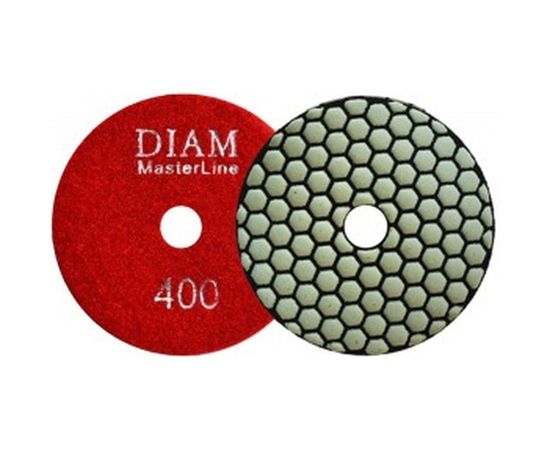 Круг алмазный гибкий шлифовальный АГШК Master Line (100х2 мм; №400; сухая) Diam 000568 – изображение 2