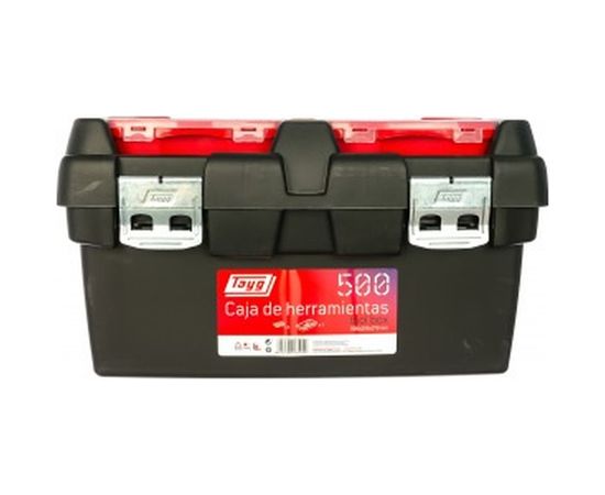 Ящик для инструментов 500x295x270мм, + лоток + 2 съемных органайзера Tayg 165009 – изображение 2