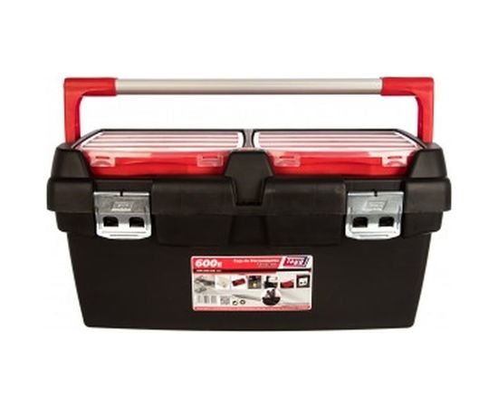 Ящик для инструментов 600x305x295мм +лоток + органайзер + 2 съемных органайзера Tayg 168000 – изображение 2