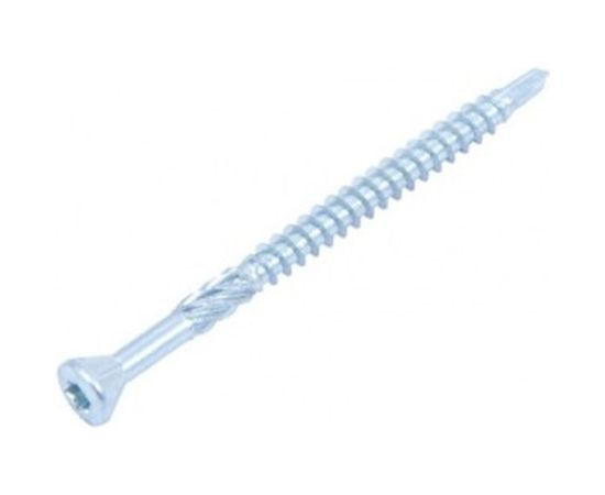 Шуруп для полов и паркета Rusconnect CFB 0361 3,2х60 200 шт. Белый цинк 380361 – изображение 2