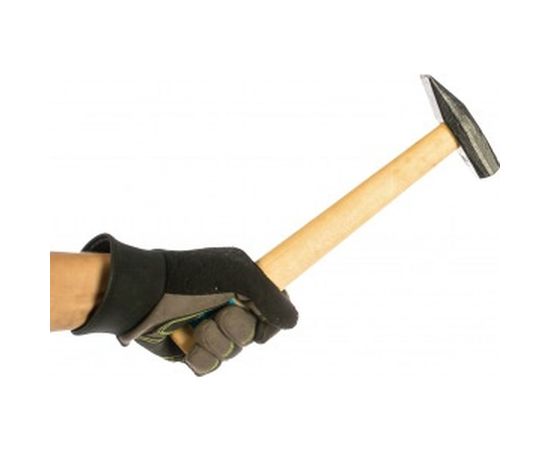 Молоток СИБИН деревянная ручка, 400г  20045-04 – изображение 2