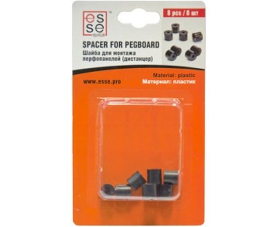 Комплект из 8 пластиковых шайб для крепления перфопанелей ESSE PW – изображение 2