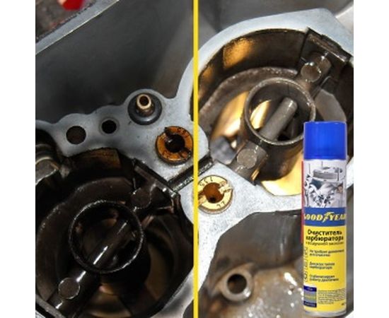 Очиститель карбюратора и воздушной заслонки, аэрозоль 400 мл Goodyear GY000705 – изображение 2