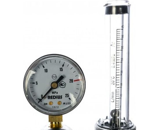 Регулятор аргоновый с ротаметром REDIUS АР-40-КР1-м-Р1 СВ000011109 – изображение 2