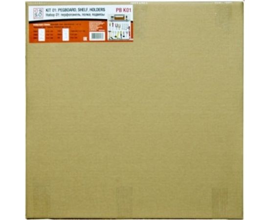 Набор: перфопанель, полка, подвесы ESSE PB-K01 – изображение 3