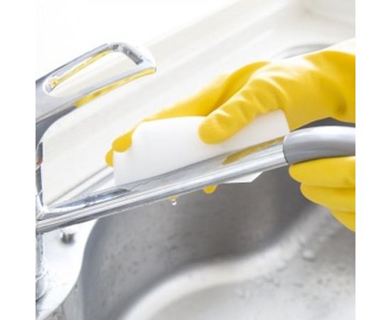 Меламиновая губка PATERRA EXTRA ЭФФEKT 52х110х40 мм 406-021 – изображение 3