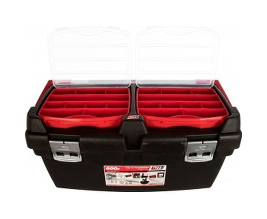 Ящик для инструментов 600x305x295мм +лоток + органайзер + 2 съемных органайзера Tayg 168000 – изображение 3