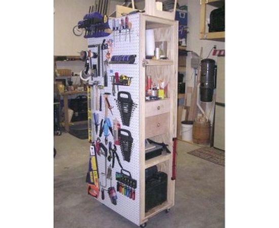 Перфопанель 595х595х5мм, белая ESSE ST005P – изображение 4