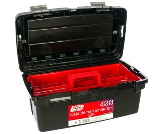 Ящик для инструментов 400x224x200мм, +лоток + органайзер Tayg 162008 – изображение 4