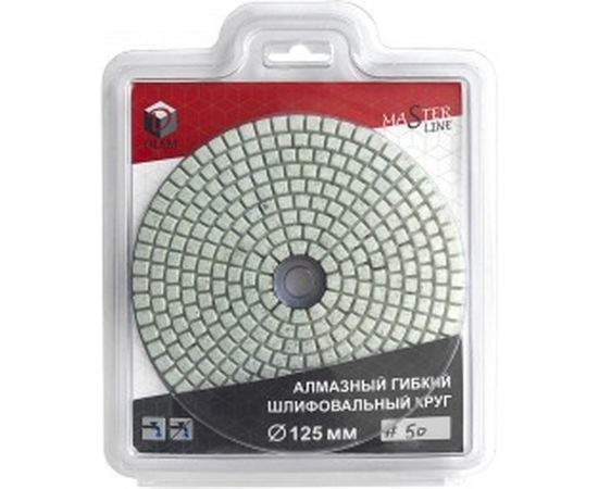 Круг алмазный гибкий шлифовальный АГШК Master Line Universal №50 (125х2.5 мм) DIAM 000643 – изображение 4
