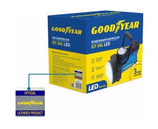 Воздушный компрессор Goodyear GY-30L LED GY000103 – изображение 5