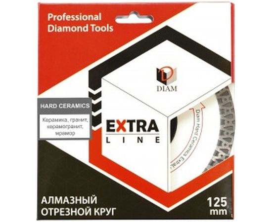 Круг алмазный Hard Ceramics (125x22,2 мм)&nbsp;Diam 000526 – изображение 5