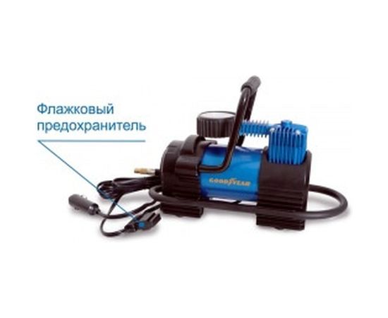 Воздушный компрессор со съемной ручкой и сумкой для хранения Goodyear GY-35L GY000102 (35 л/мин) – изображение 5