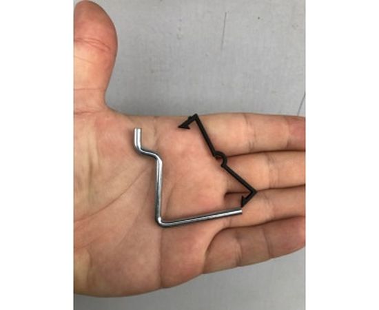 Угловой крючок для перфопанели, 6шт ESSE PH805 – изображение 5