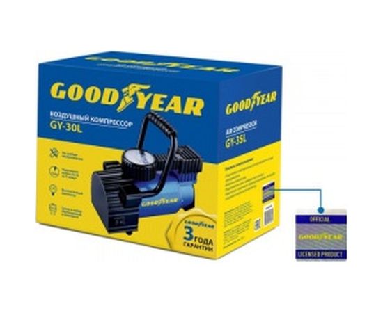 Воздушный компрессор со съемной ручкой и сумкой для хранения Goodyear GY-30L GY000101 30 л/мин – изображение 7