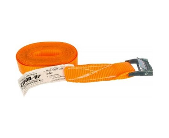 Крепежный ремень с пряжкой 25мм, 4м СТРОП-ПРО SP03104 
