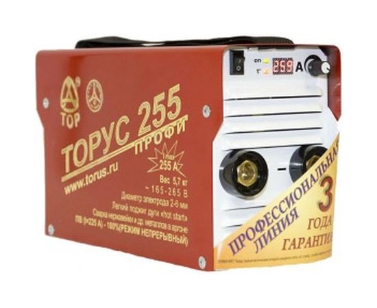 Сварочный аппарат с комплектом проводов Торус 255 