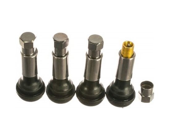 Хромированный металлический вентиль для бескамерных шин ГЛАВДОР 14" GL-60 49566 