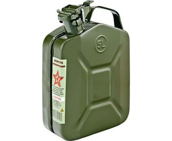 Стальная окрашенная канистра 5л Звезда 00000000870 