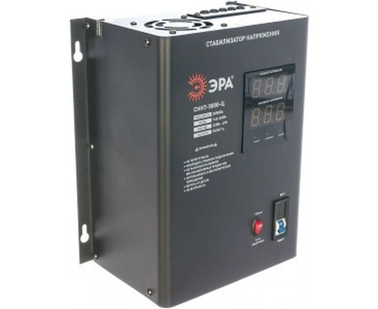 Стабилизатор напряжения настенный ЭРА СННТ-5000-Ц Б0020170 