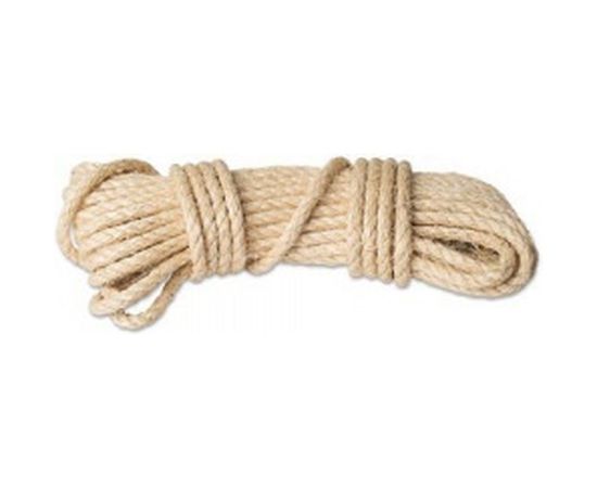 Сизалевый канат ЩИТ КС СТ тросовой свивки д. 10 мм в мотках по 20 метров 