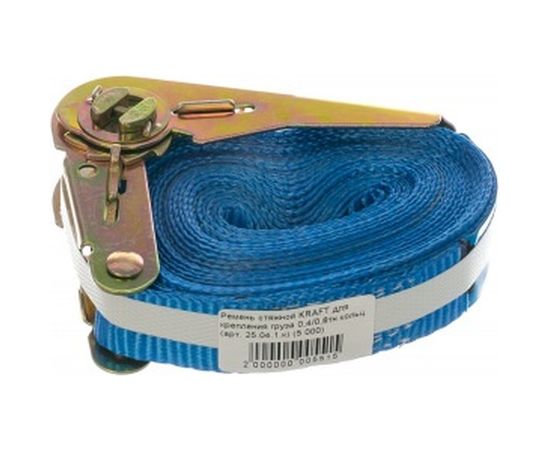 Стяжной ремень для крепления груза 5м, 0,4/0,8 т кольцевой РОМЕК 25.04.1.к 2000000005515 