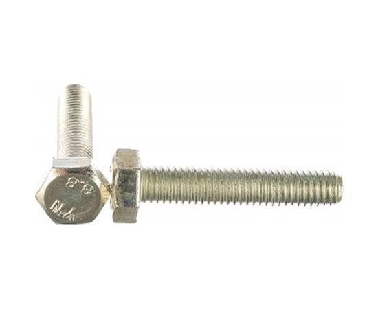 Болт Партнер DIN933 8Х40 Ш.Г. полная резьба 8.8 ZN 100шт. ФАС 1040 36 