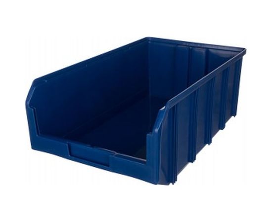 Пластиковый синий ящик 502х305х184мм Стелла V-4 