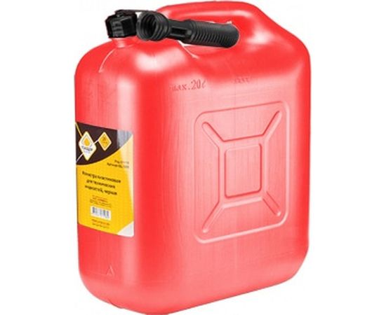 Канистра пластиковая для технических жидкостей, красная 20 л GL-322 ГЛАВДОР 52337 
