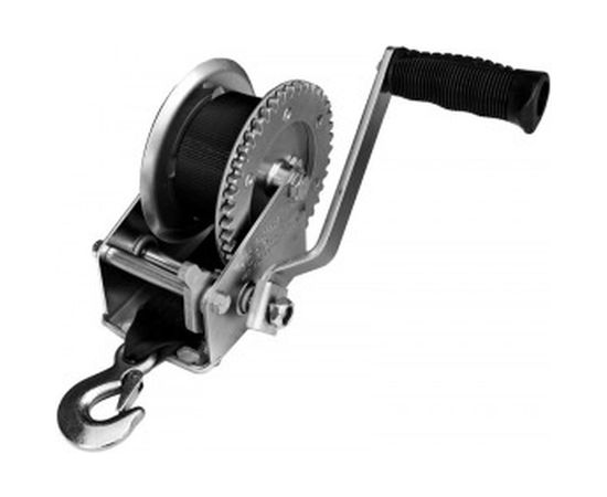 Ручная лебедка Тор ЛФ-1200 FD  г/п 0,5 т, длина ленты 10 м 1001264 