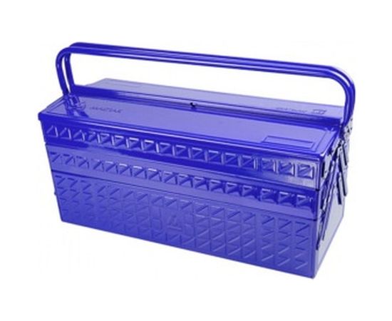 Ящик инструментальный раскладной 5 отсеков, синий МАСТАК 510-05420B 