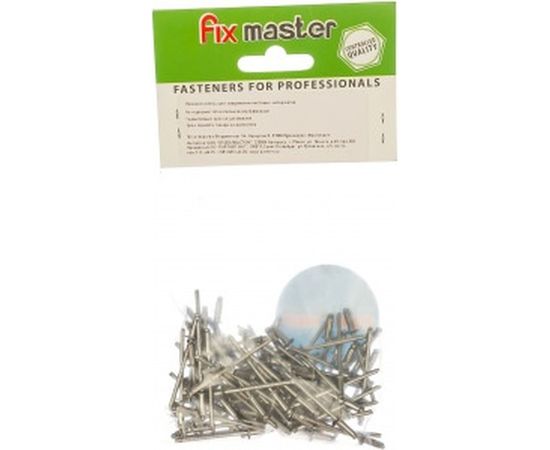 Вытяжные заклепки Партнер Fix-Master 3,2x 8 100шт нерж.сталь/нерж.сталь ФАС 30156 31 – изображение 2