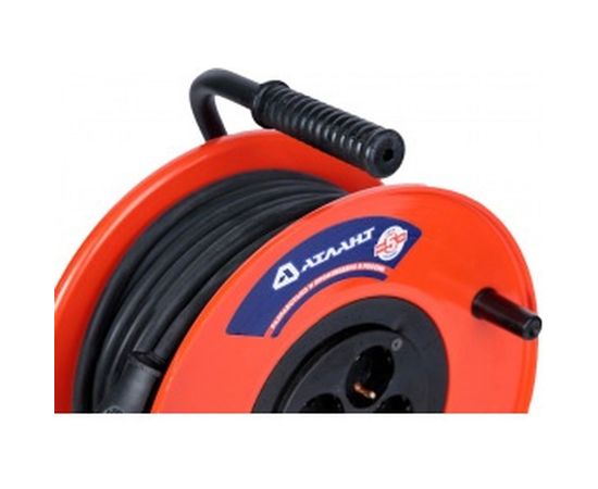 Силовой удлинитель на катушке АТЛАНТ КГ 3x2.5 20 м 40016 – изображение 2