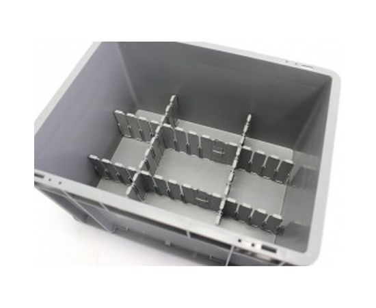 Разделитель 600 на 85 серый Пластик Система DPS 4591 – изображение 2