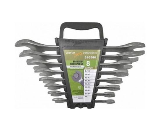 Набор рожковых ключей 8шт холдер ДТ/20 Дело Техники 510580 – изображение 2