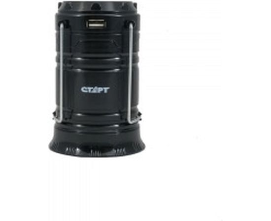 Кемпинговый аккумуляторный фонарь на солнечной батарее СТАРТ LCE 501-B1 Black – изображение 2